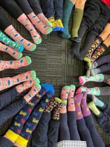 Silly socks for SES