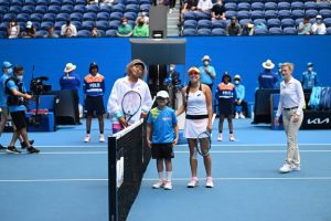 Aus Open experience of a lifetime for nine year old Lukas