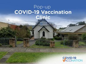 Pop up vaccination clinic