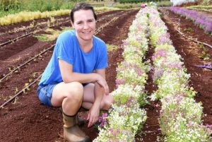 Edible flowers blossom in the Yarra Valley