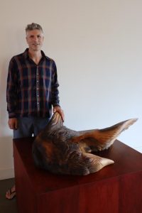 Finding beauty in the damage with award-winning sculptor