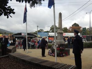 Anzac Day services on Monday 25 April