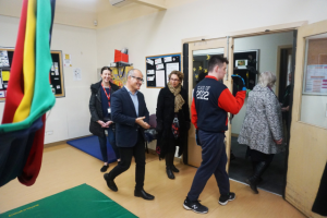 Croydon SDS welcomes ministers for a tour