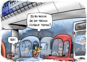 CARTOON: Traffic jam