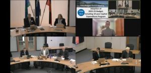 Council accepts draft budget at meeting