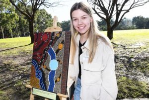 Young Aboriginal artist commissions first works for Lilydale organisation