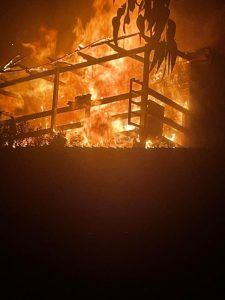 Fire destroys notorious Mooroolbark house