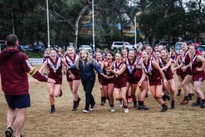 Rovers U18 girls overcome challenges to win football grand final