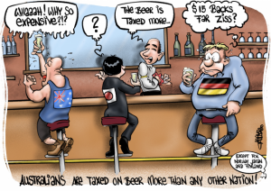 CARTOON: Beer tax