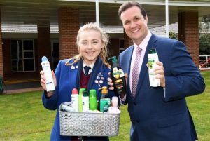 Student raises donations for teen hygiene inequity