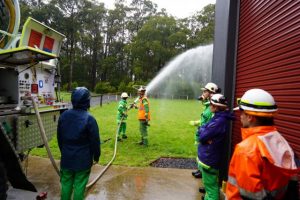 New firefighters attend training camp in Yellingbo
