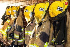 Building fire in Sassafras