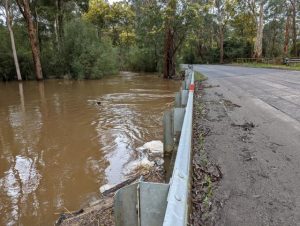 Wet weather poses flood risk with residents urged to prepare