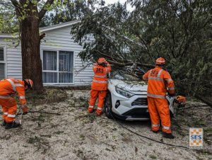 Unpredictable rain event still shocking for Lilydale SES one week on