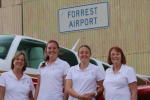 Female pilots promote flying possibilities with more women