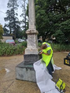 Montrose cenotaph repaired after vandalism