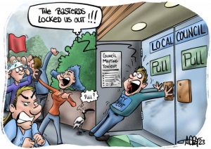 CARTOON: Council shutdown