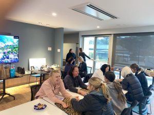 Cire students find power in pampering women