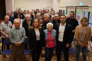 A community meeting for upgrade of the Maroondah Highway and Killara Road intersection