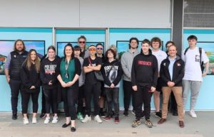 Students add a splash of colour to Croydon