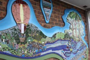 Community made mosaic launched in Lilydale