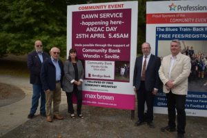 Damaged panels and temporary fencing to be removed in time for Anzac Day at the Seville War Memorial