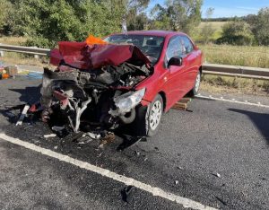 Two cars collided in Coldstream