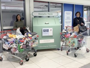 Gratitude for community who gave generously