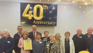 A 40th birthday celebration for local Probus