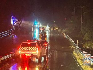 Flooding havoc closes roads with more rainfall on the way