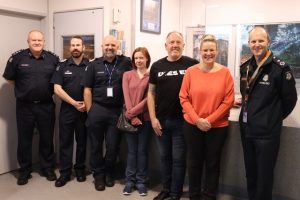 Brightening Mooroolbark Police Station with local photography