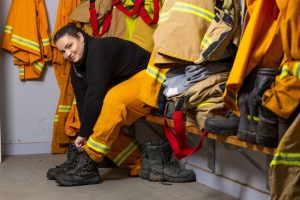 New boots fit for female firefighters