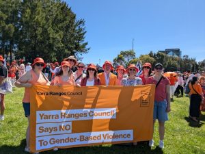 Yarra Ranges Council joins hundreds in stand against violence