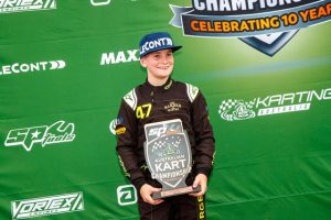 Rising star taking the karting track by storm