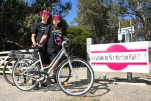 Ride of a lifetime: Organ transplant recipient to honour donor through Lilydale-Warburton Rail Trail ride