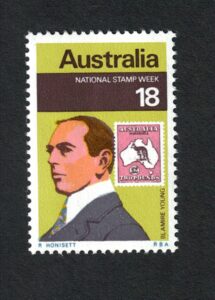 Blamire Young’s kangaroo stamp