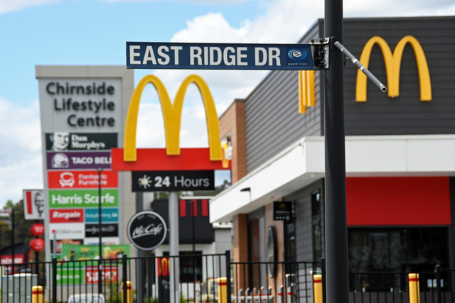 Illuminated billboard rejected for visual bulk in Chirnside Park