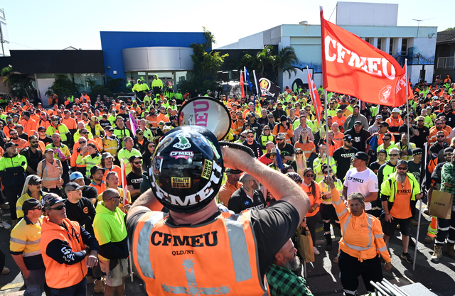 CFMEU hit with $171,500 penalty for ‘improper’ conduct at Melbourne sites